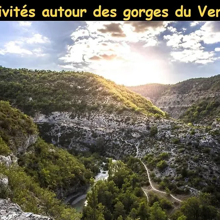 Avec Terrasse Privée Proche Des Gorges Du Verdon Apartamento *