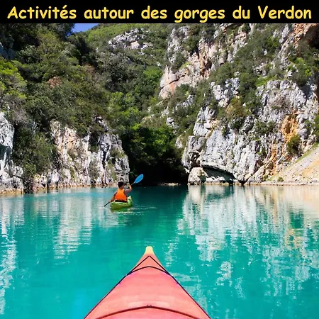 Avec Terrasse Privée Proche Des Gorges Du Verdon